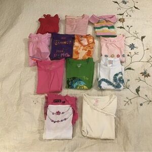 Bundle of (12) Girls 6X Warm Weather Tops